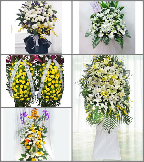 吉林延边州和龙市白事花篮预定